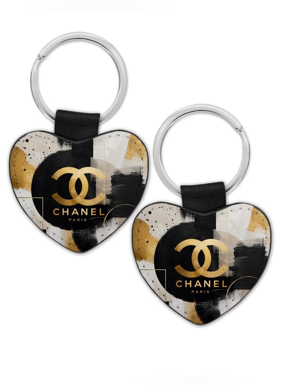 HANDMADE FASHION Heart Keychain